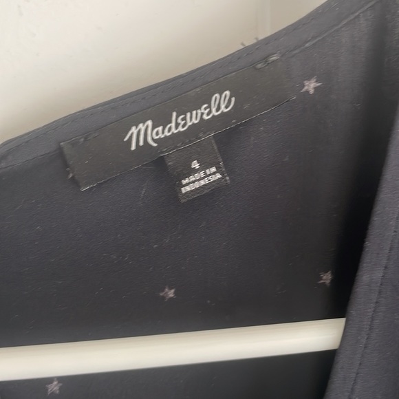Madewell, dress, navy blue; size small - Picture 4 of 4